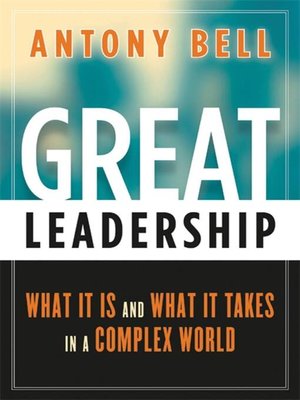 cover image of Great Leadership